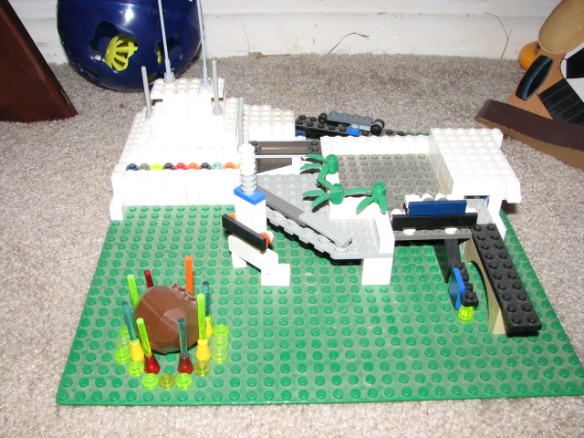 lego space mountain
