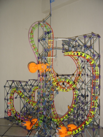 best knex roller coaster