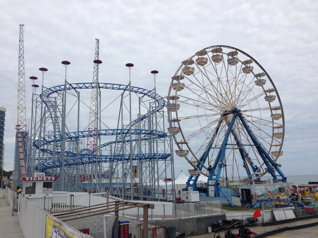 Theme Park Review Trip Report Sand Blaster Opening Daytona Trip Report Sand Blaster Opening Daytona Beach Boardwalk Theme Parks