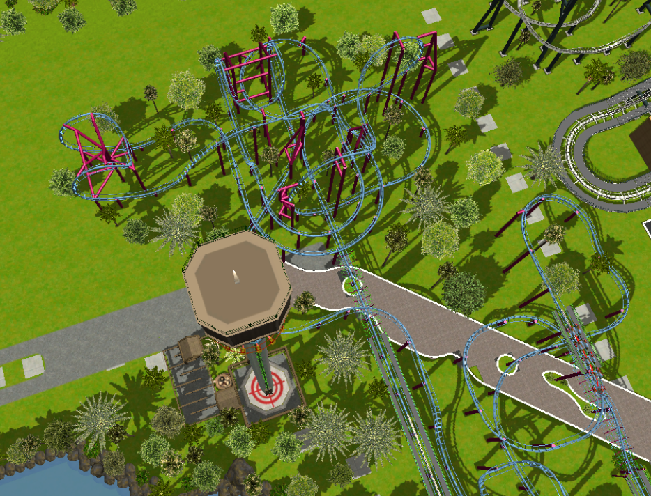 Re: RCT3 Jurassic World Theme Park.