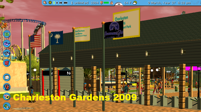 Theme Park Review Rct3 Charleston Gardens