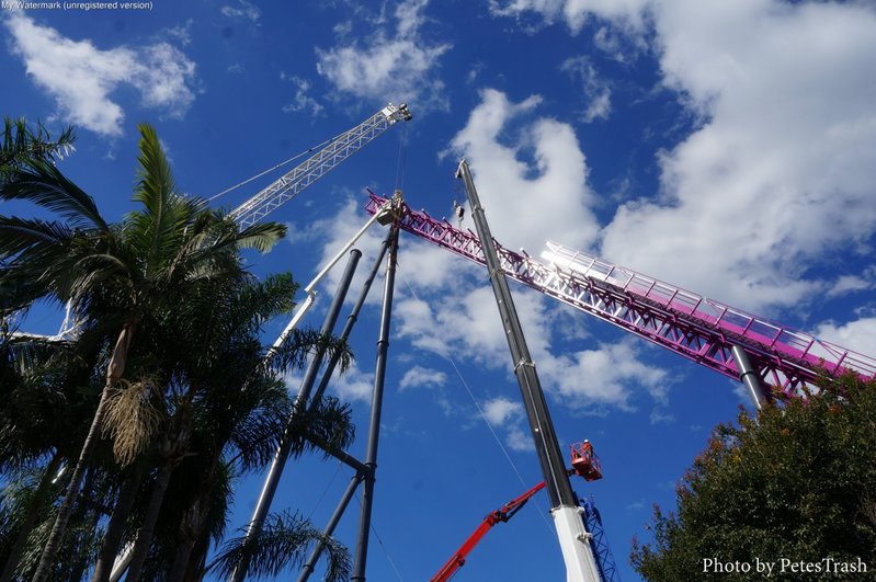 warner bros movie world australia roller coasters