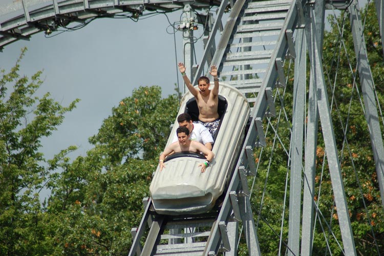 Amusement park ride boob.