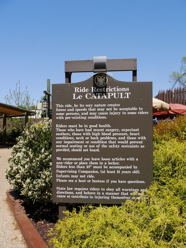 Busch Gardens Williamsburg Le Catapult