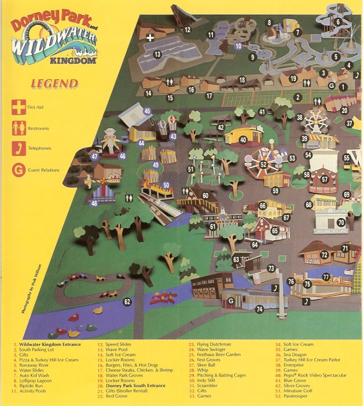 Dorney Park Map Photos Cantik