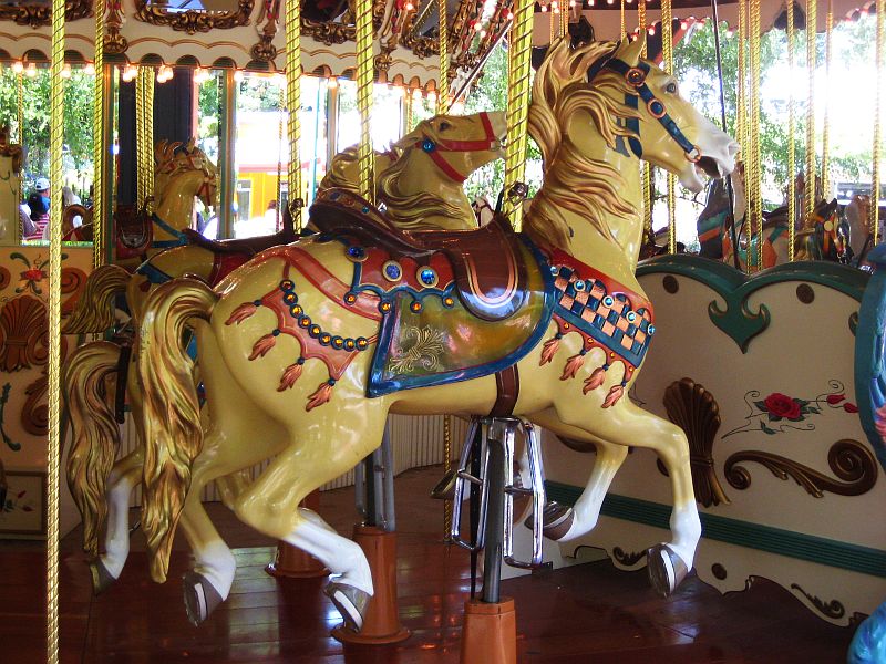 Gilroy Gardens Illlions Supreme Carousel
