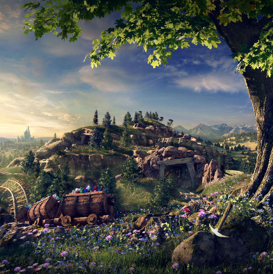 seven dwarfs mine train seven dwarfs mine train