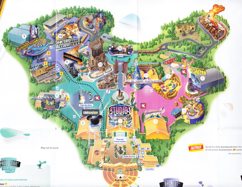 2008 Park Map - Page 1. Click HERE to return to Theme Park Review. 