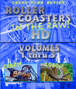 Roller Coasters in the Raw HD Five Pack Vol 1 - 5