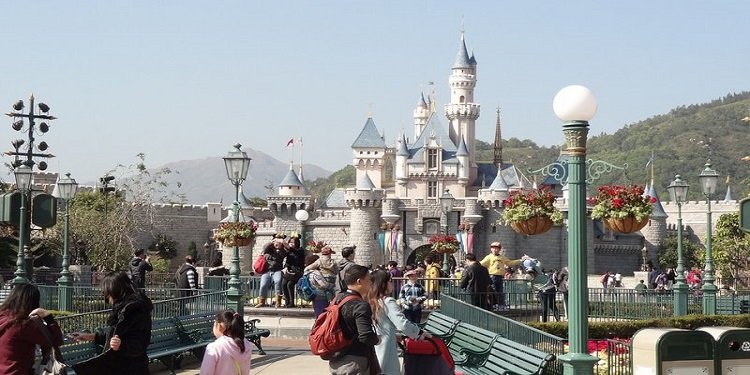 Martin & Cheryl at Hong Kong Disneyland!