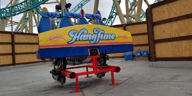 HangTime Construction Preview at Knott's!