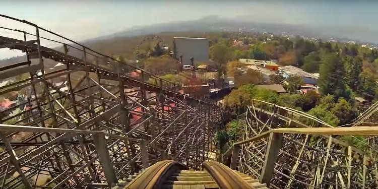 POV Video of Six Flags Mexico's Medusa!