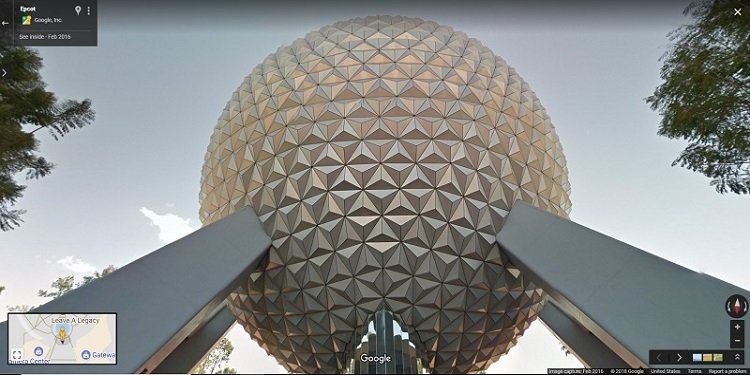 Disney Parks Now on Google Street View!