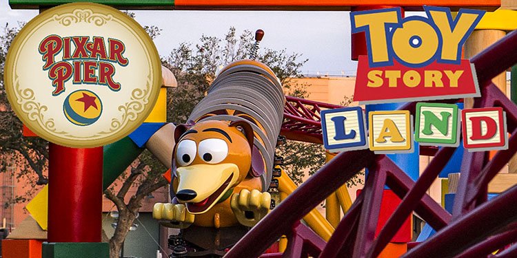 Toy Story Land & Pixar Pier Preview!