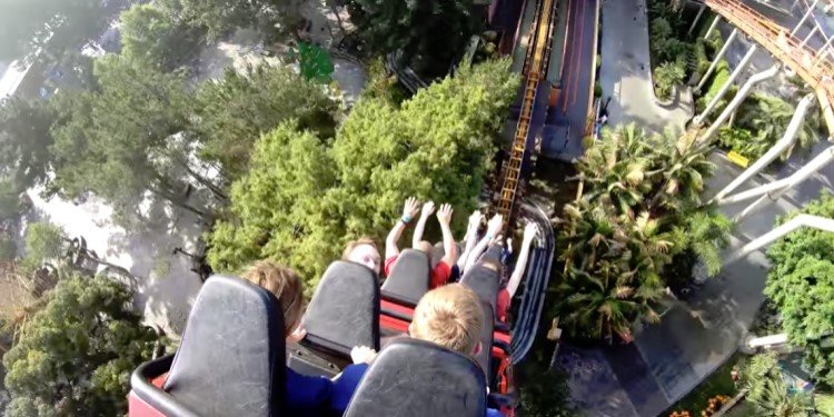 Multi-Angle POV of Montezooma's Revenge!