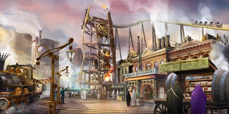 Design Unveiled for Six Flags Qiddiya!
