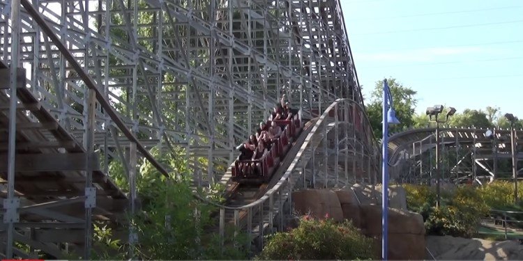 POV Video of Timber Falls' Avalanche!