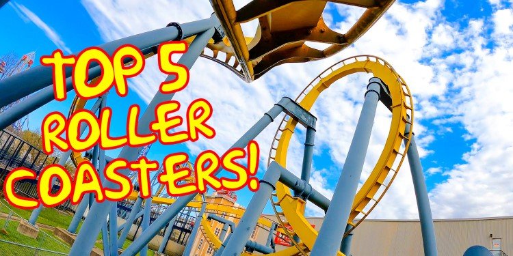 Video of the Top 5 Coasters at Six Flags Over Texas!