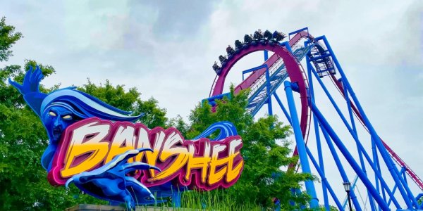 Take a Ride on Banshee at Kings Island!