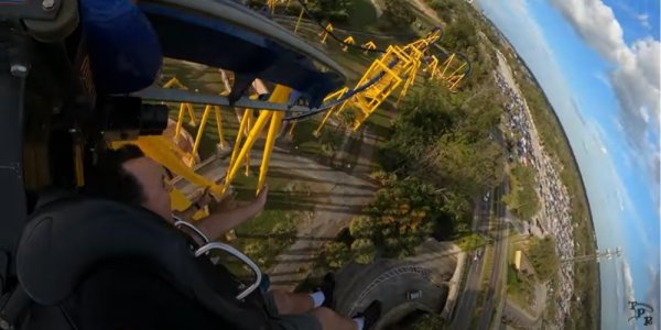 Take a Ride on Montu at Busch Gardens Tampa!