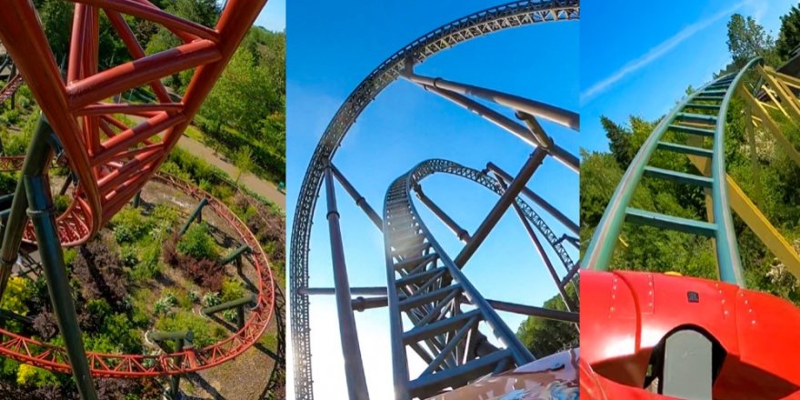 POV Video of All the Coasters at Djurs Sommerland in Denmark!