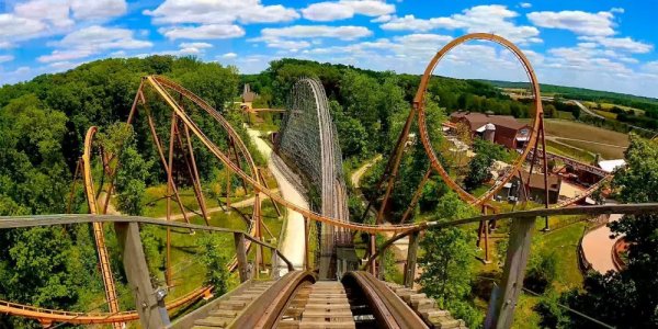 Ride All the Wooden Coasters at Holiday World!