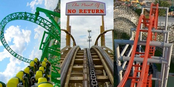 POV Video of Every Coaster in Iowa!