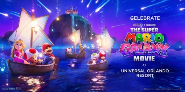Universal Celebrates the Super Mario Galaxy Movie!