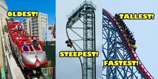 Ride the Oldest, Steepest, Tallest & Fastest Coasters in Japan!